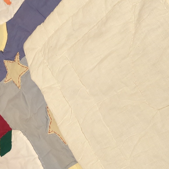 NWOT Beautiful Vintage Snowman Quilt. - Picture 4 of 7